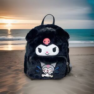 Kuromi 💜 Soft Plush Shoulder bag Backpack Satchel Shoulder Bag New‎